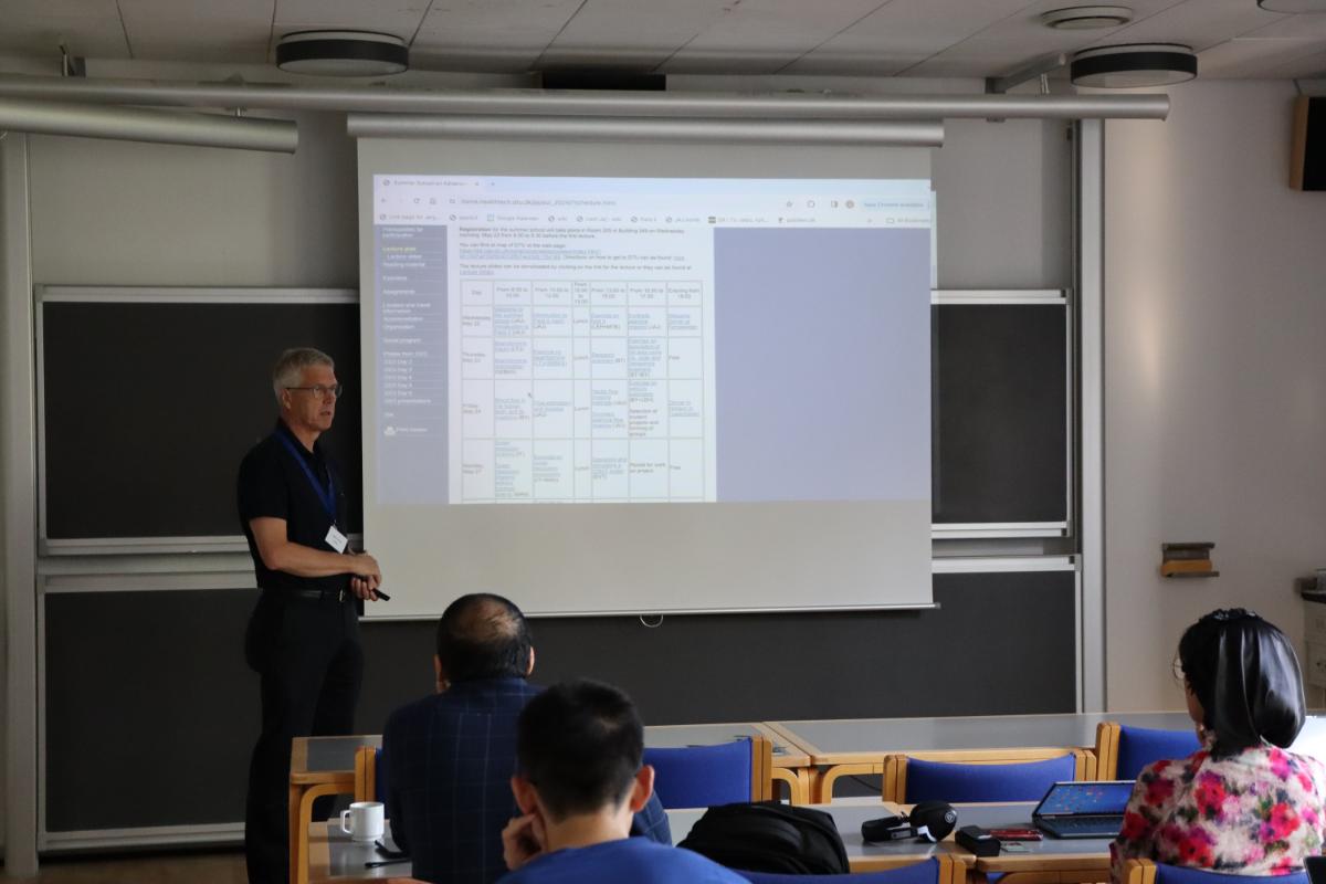 2024 International Summer School on Advanced Ultrasound Imaging, Center for Fast Ultrasound Imaging (CFU), Technical Univesity of Denmark (DTU)