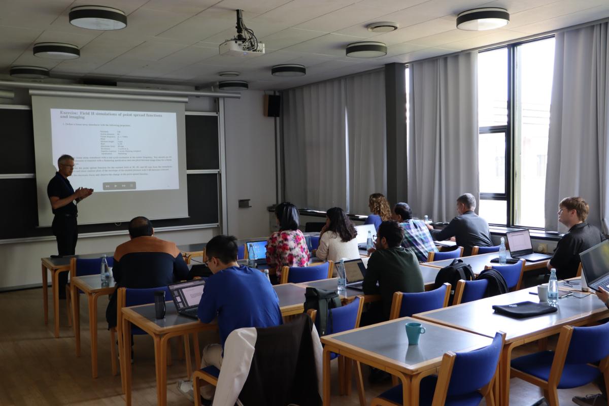 2024 International Summer School on Advanced Ultrasound Imaging, Center for Fast Ultrasound Imaging (CFU), Technical Univesity of Denmark (DTU)