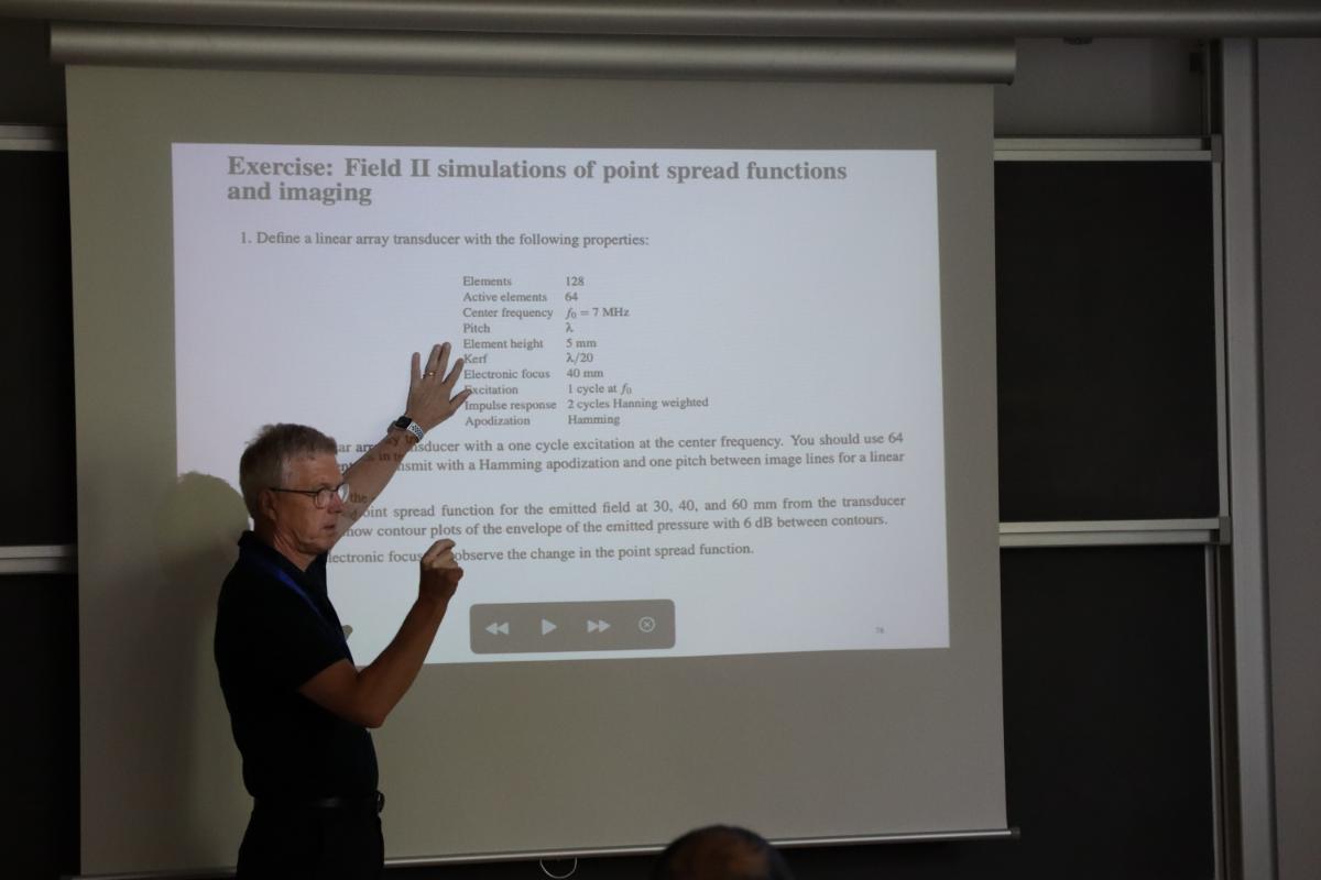 2024 International Summer School on Advanced Ultrasound Imaging, Center for Fast Ultrasound Imaging (CFU), Technical Univesity of Denmark (DTU)